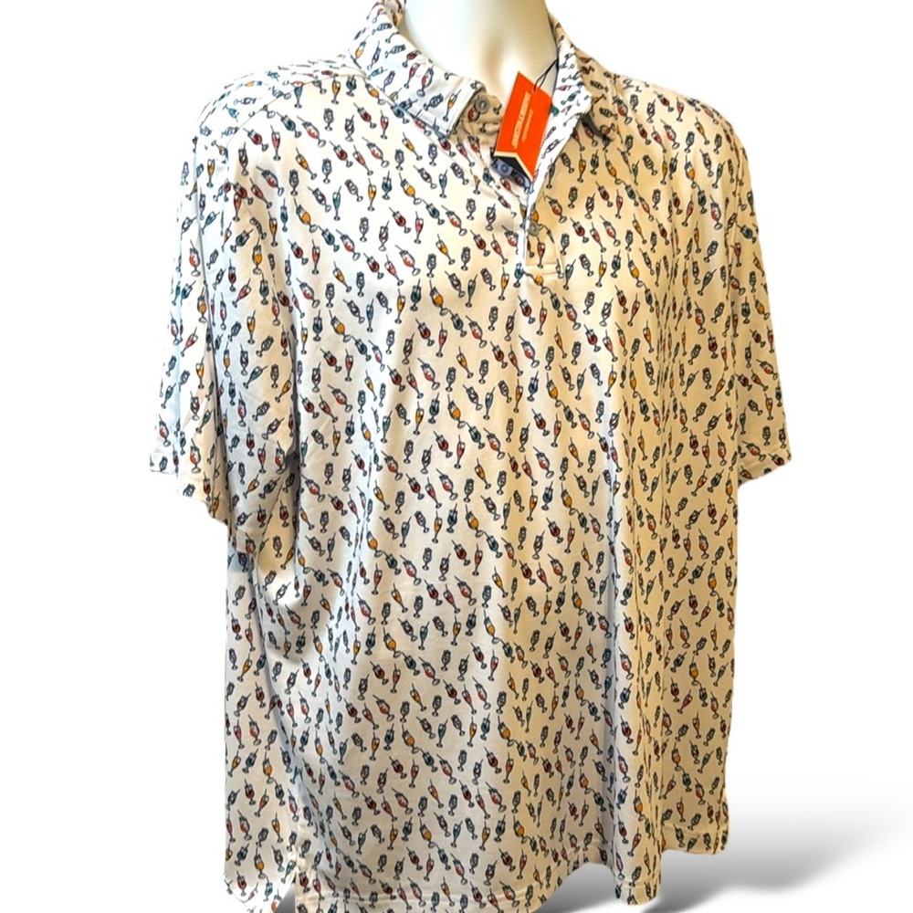 JOHNSTON & MURPHY Polo Shirt. Size XL